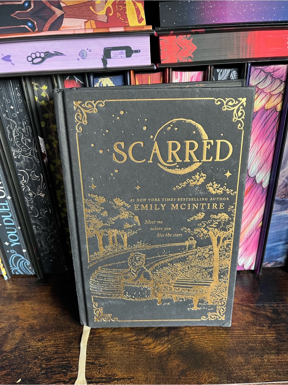 Scarred by Emily Mcintre Deluxe Hardcover